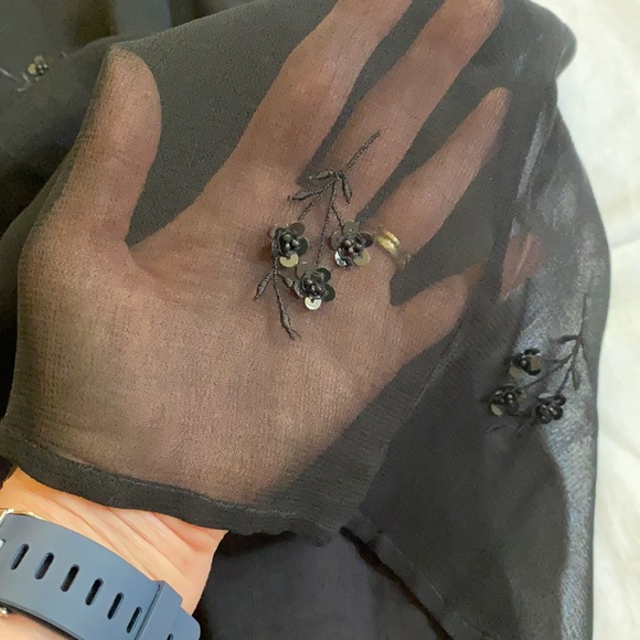 Esprit De Corp black short sleeve dress size 7/8 - Picture 8 of 9